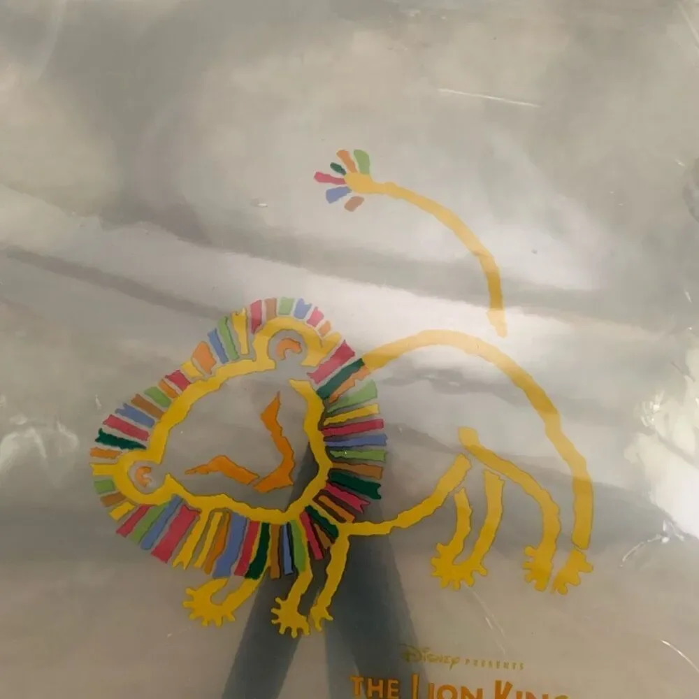 Vintage Disney’s the Lion King on broadway souvenir folders set of 2